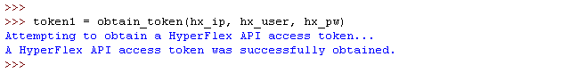 Figure 3 - Assign obtain_token() Function to Variable